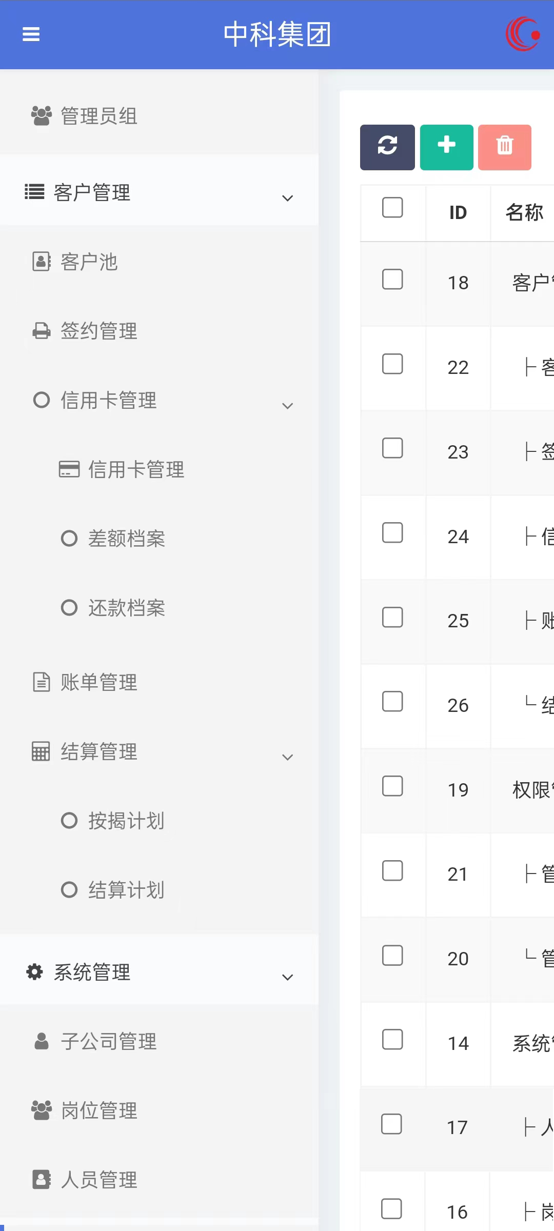中科金融企管系统-案例解决方案